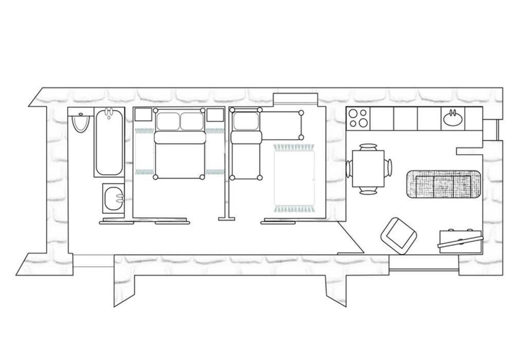 Cattle Shed Cottage 纳伯斯 外观 照片